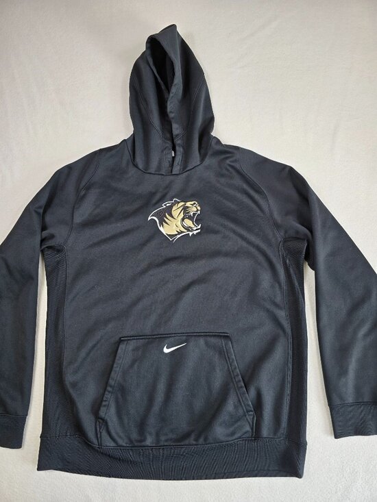 Nike Other - Nike Therma-Fit Black  Carolina Panthers  Hoodie Large